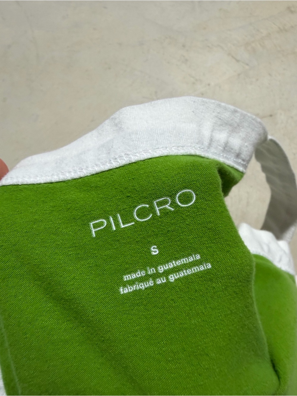 Pilcro Green & White Tank Top small - Picture 9 of 9